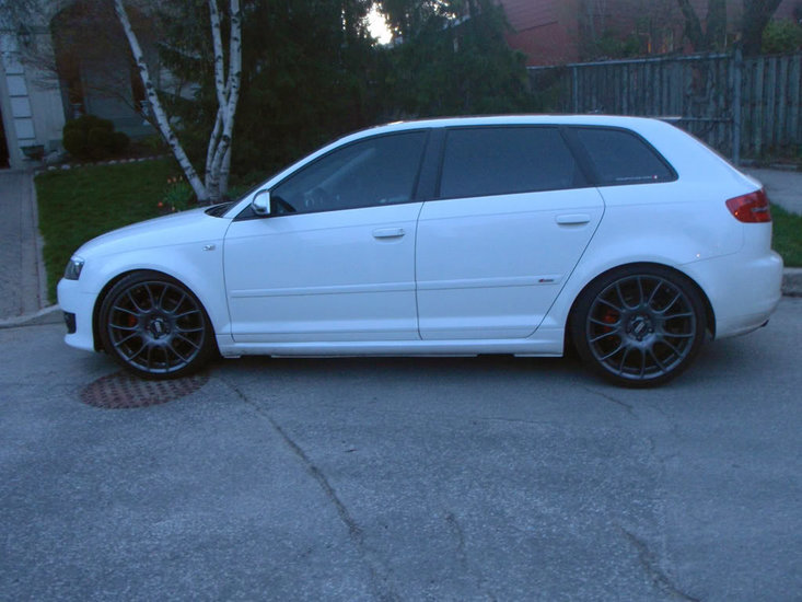 AUDI A3 8P SPORTBACK SIDE SKIRTS